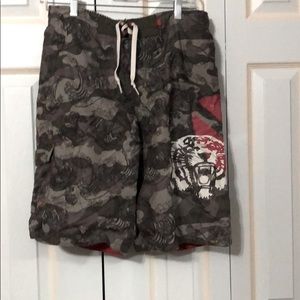 Tiger swim trunks